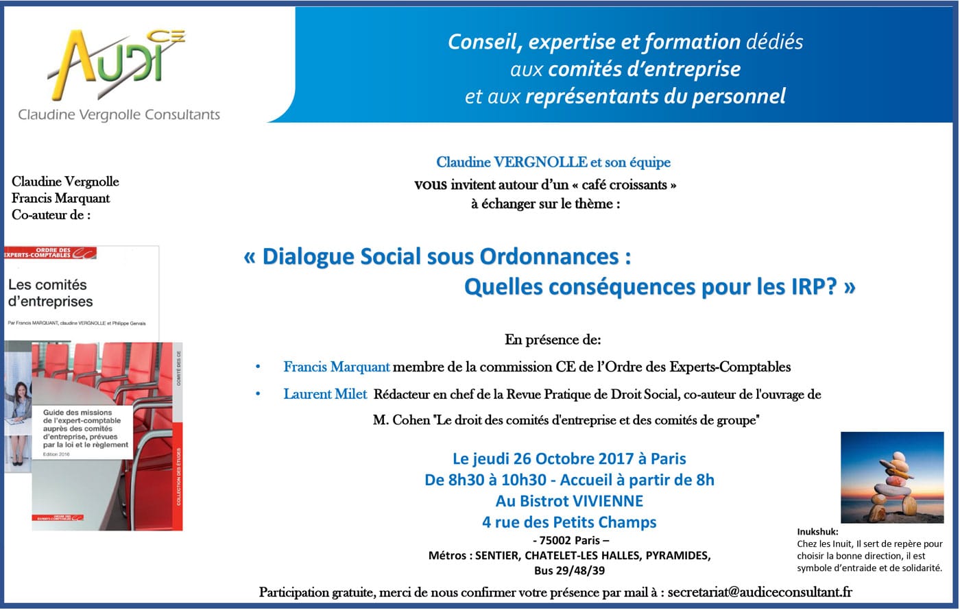 IRP dialogue social Macron